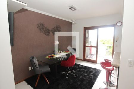 Sala de Jantar de casa de condomínio para alugar com 3 quartos, 263m² em Campo Novo, Porto Alegre