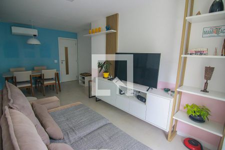 Sala de apartamento à venda com 2 quartos, 68m² em Santa Rosa, Niterói