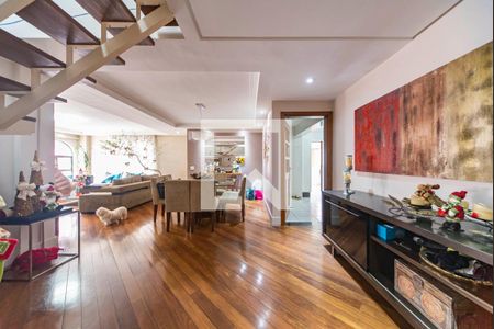 Sala de apartamento à venda com 3 quartos, 210m² em Vila Gilda, Santo André