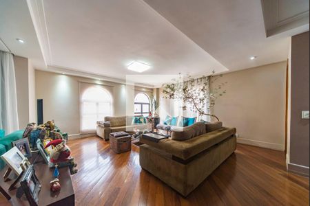 Sala de apartamento à venda com 3 quartos, 210m² em Vila Gilda, Santo André