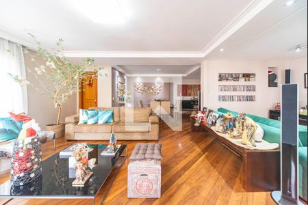 Sala de apartamento à venda com 3 quartos, 210m² em Vila Gilda, Santo André