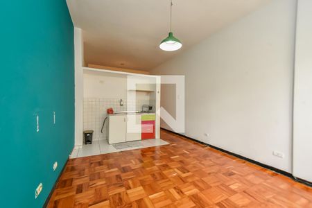 Sala/Cozinha de kitnet/studio à venda com 1 quarto, 42m² em República, São Paulo