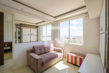 Sala de apartamento para alugar com 1 quarto, 32m² em Centro Histórico, Porto Alegre