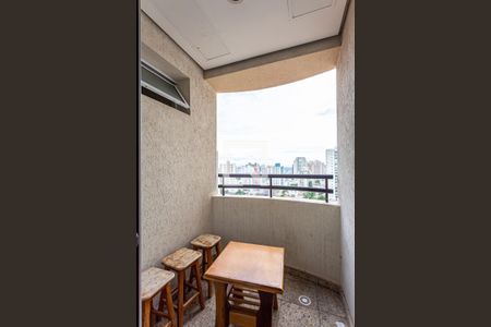 Varanda de apartamento para alugar com 1 quarto, 41m² em Centro, Santo André