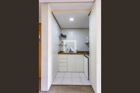 Sala e Cozinha de apartamento para alugar com 1 quarto, 41m² em Centro, Santo André