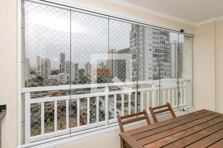 Varanda da Sala de apartamento à venda com 2 quartos, 98m² em Vila Cordeiro, São Paulo
