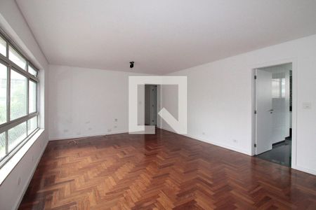 Sala de apartamento para alugar com 3 quartos, 126m² em Higienópolis, São Paulo