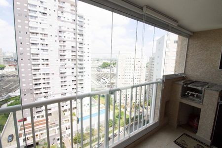 Varanda de apartamento à venda com 3 quartos, 74m² em Brás, São Paulo