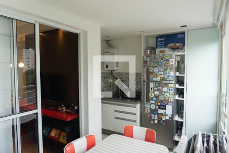 Varanda da Sala de apartamento para alugar com 2 quartos, 54m² em Bela Vista, São Paulo