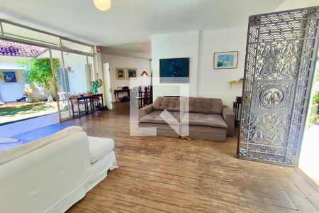 Sala  de casa para alugar com 4 quartos, 448m² em Gávea, Rio de Janeiro