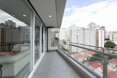 Apartamento à venda com 339m², 3 quartos e 5 vagas Apartamento à venda com 339m², 3 quartos e 5 vagasVaranda da Sala