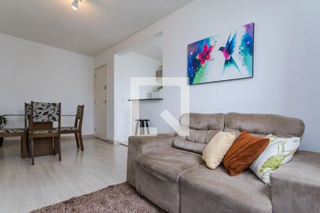 Sala de Estar de apartamento para alugar com 2 quartos, 48m² em Vila Mogilar, Mogi das Cruzes