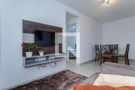 Sala de Estar de apartamento para alugar com 2 quartos, 48m² em Vila Mogilar, Mogi das Cruzes