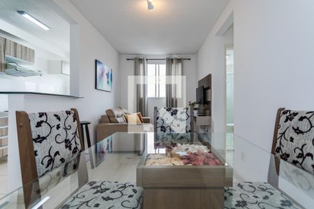 Sala de Jantar de apartamento para alugar com 2 quartos, 48m² em Vila Mogilar, Mogi das Cruzes