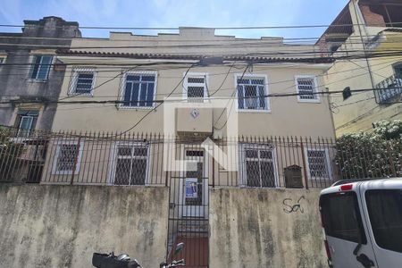 Apartamento à venda com 40m², 1 quarto e sem vagaFachada do Condomínio com placa