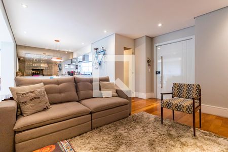 Sala de apartamento para alugar com 3 quartos, 127m² em Vila Firmiano Pinto, São Paulo