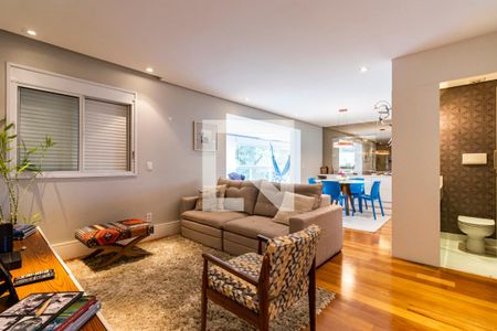 Sala de apartamento para alugar com 3 quartos, 127m² em Vila Firmiano Pinto, São Paulo