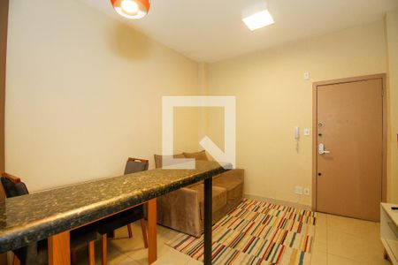 Sala/Cozinha de kitnet/studio para alugar com 1 quarto, 28m² em Bela Vista, São Paulo