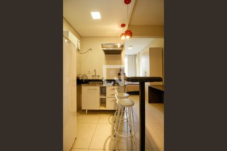 Sala/Cozinha de kitnet/studio para alugar com 1 quarto, 28m² em Bela Vista, São Paulo
