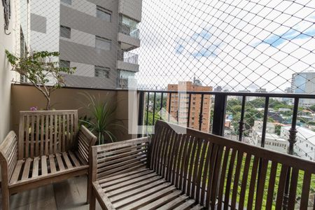 Varanda de apartamento à venda com 4 quartos, 142m² em Butantã, São Paulo