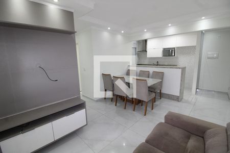 Sala de apartamento à venda com 3 quartos, 74m² em Chácara Belenzinho, São Paulo