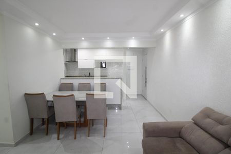 Sala de apartamento à venda com 3 quartos, 74m² em Chácara Belenzinho, São Paulo