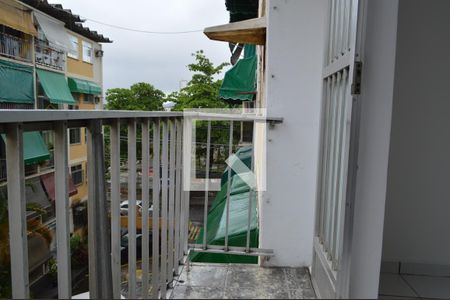 Varanda da Sala de apartamento para alugar com 2 quartos, 50m² em Taquara, Rio de Janeiro