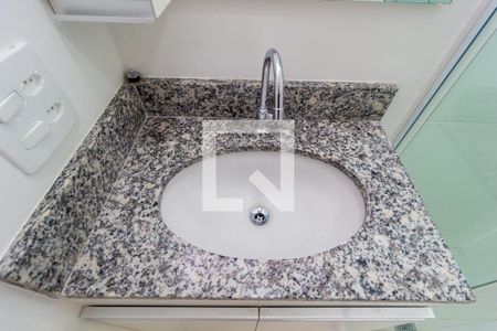 Detalhe - Banheiro de apartamento para alugar com 1 quarto, 19m² em Brás, São Paulo