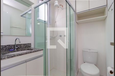 Banheiro de apartamento para alugar com 1 quarto, 19m² em Brás, São Paulo