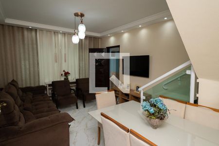 Sala de casa à venda com 3 quartos, 104m² em Vila Gonçalves, São Bernardo do Campo