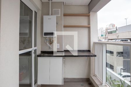 Sacada - Área de Serviço de apartamento para alugar com 1 quarto, 41m² em Vila Leopoldina, São Paulo