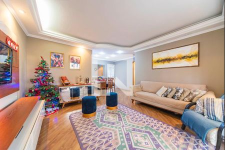 Sala de apartamento à venda com 3 quartos, 107m² em Centro, Santo André