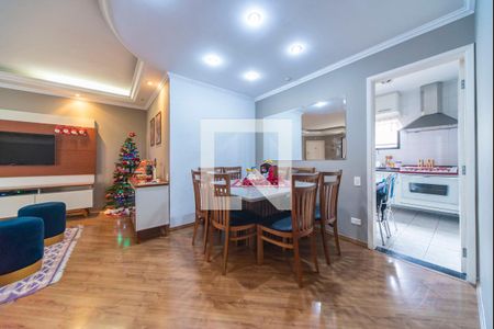 Sala de apartamento à venda com 3 quartos, 107m² em Centro, Santo André