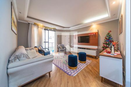 Sala de apartamento à venda com 3 quartos, 107m² em Centro, Santo André