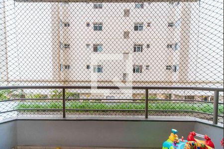 Varanda da Sala de apartamento à venda com 3 quartos, 107m² em Centro, Santo André