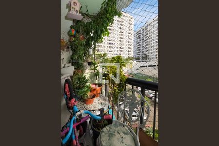 Varanda da Sala de apartamento para alugar com 2 quartos, 67m² em Praca da Bandeira, Rio de Janeiro