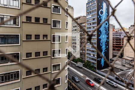 Vista de kitnet/studio para alugar com 1 quarto, 31m² em Vila Buarque, São Paulo