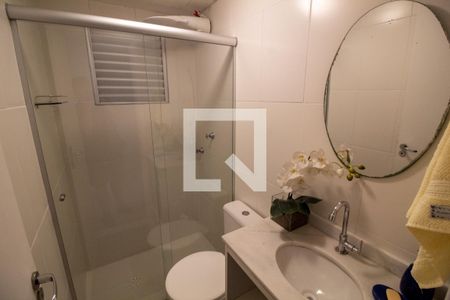 Banheiro da Suíte de apartamento à venda com 2 quartos, 50m² em Santo Amaro, São Paulo