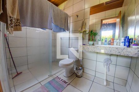 Banheiro suíte de casa para alugar com 3 quartos, 105m² em São João do Rio Vermelho, Florianópolis