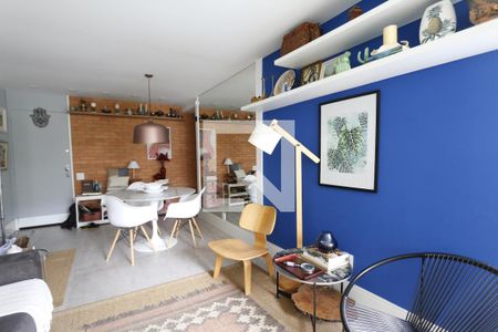 sala de apartamento para alugar com 3 quartos, 100m² em São Conrado, Rio de Janeiro