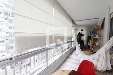 Varanda da Sala de apartamento para alugar com 3 quartos, 100m² em São Conrado, Rio de Janeiro