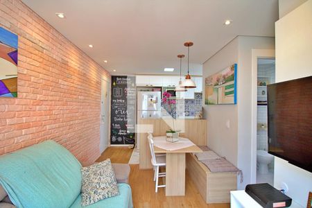 Sala de apartamento à venda com 2 quartos, 43m² em Parque Reboucas, São Paulo