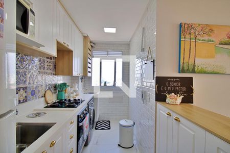 Cozinha de apartamento à venda com 2 quartos, 43m² em Parque Reboucas, São Paulo