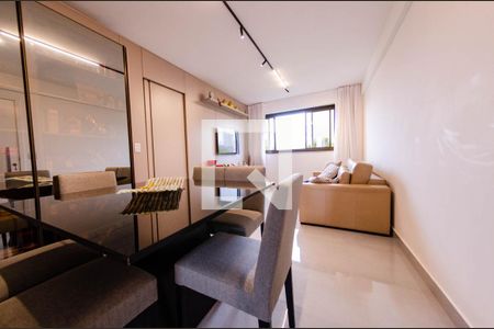 Sala de apartamento à venda com 2 quartos, 69m² em São Pedro, Belo Horizonte