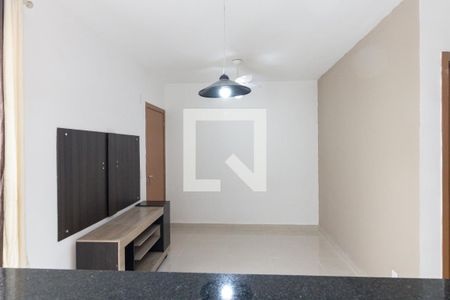 Sala de apartamento para alugar com 2 quartos, 45m² em Residencial Jequitibá, Ribeirão Preto