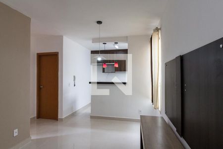Sala de apartamento para alugar com 2 quartos, 45m² em Residencial Jequitibá, Ribeirão Preto