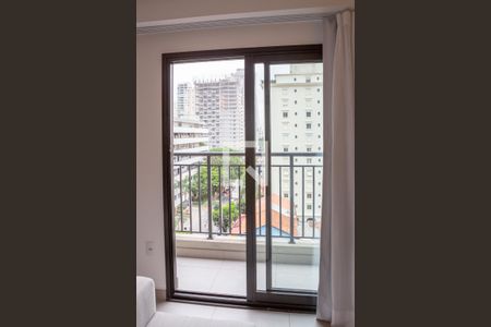 Vista do Quarto/Sala de apartamento para alugar com 1 quarto, 25m² em Perdizes, São Paulo