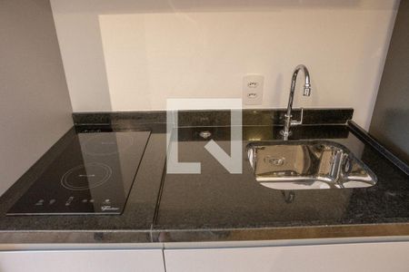 Cozinha de apartamento para alugar com 1 quarto, 25m² em Perdizes, São Paulo