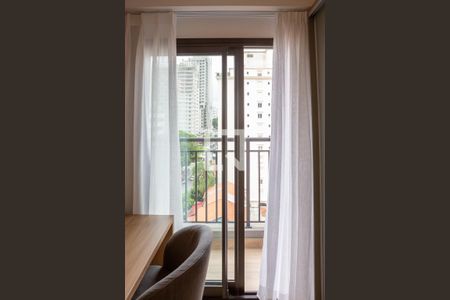 Vista da Quarto/Sala de apartamento para alugar com 1 quarto, 25m² em Perdizes, São Paulo