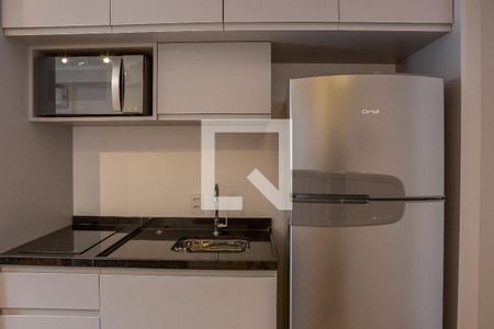 Cozinha de apartamento para alugar com 1 quarto, 25m² em Perdizes, São Paulo